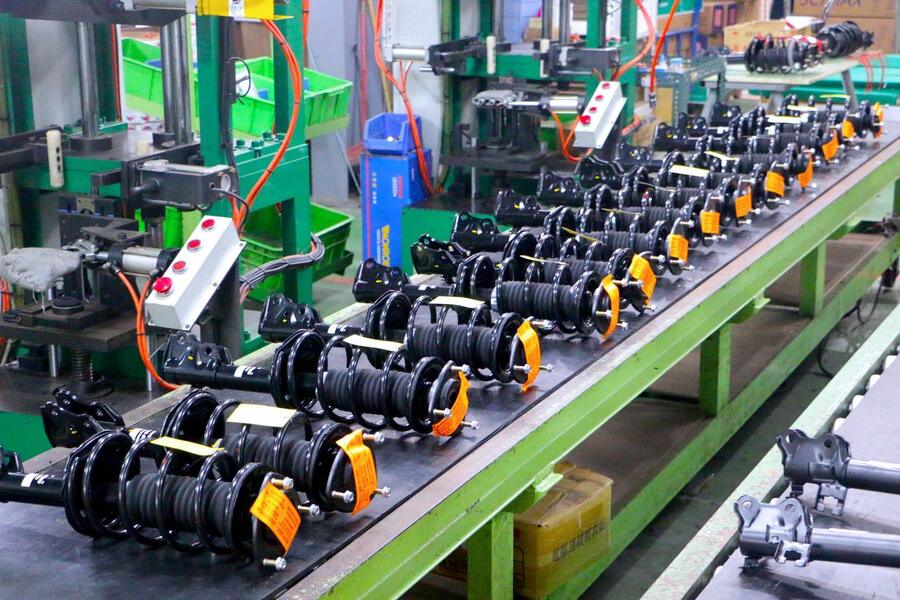 Guangzhou Jovoll Auto Parts Technology Co., Ltd. línea de producción del fabricante