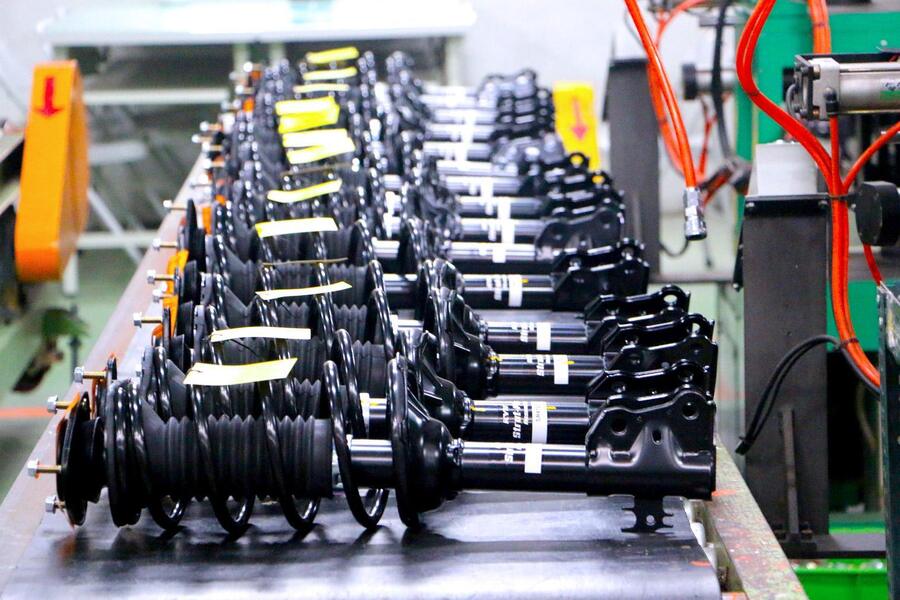 Guangzhou Jovoll Auto Parts Technology Co., Ltd. línea de producción del fabricante