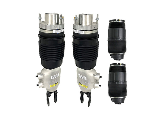 971616026C 971616037G Soportes delanteros de la suspensión antiaérea + bolso de resorte de la suspensión antiaérea trasera para Porsche Panamera 971 2017-2022.