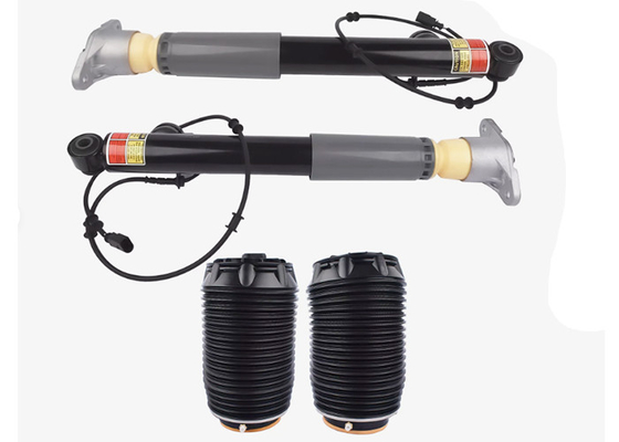 55411 3N510 55320-3M550 Rear Shock Struts w/ Electric & Air Spring Bag Set para el Hyundai Equus 2011-2016
