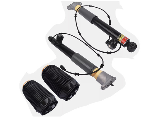55411 3N510 55320-3M550 Rear Shock Struts w/ Electric & Air Spring Bag Set para el Hyundai Equus 2011-2016