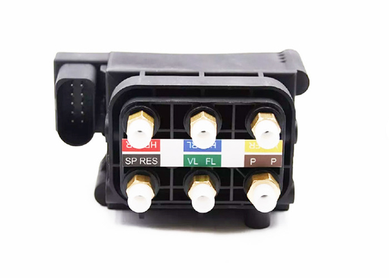 A2123200658 Bloque de válvula de suspensión por aire para Mercedes Benz GLE350 S350 S400 S550 S63 S65 AMG W164 W166 W221 W251 W222 W212