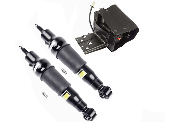 53400 1LA4A 53400 1LA4B Para Nissan Armada 2017-2020 Infiniti QX56 QX80 2011-2017 Choques de suspensión de aire trasero + bomba del compresor de suspensión de aire.