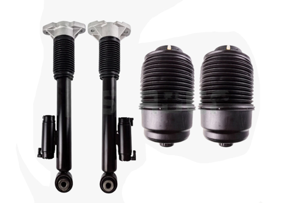 Para Mercedes-Benz GLS W167 Suspensión trasera con aire, soporte de choque, bolsas traseras de resorte A1673203705 A1673200025